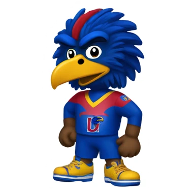 Kansas Jayhawk  sticker