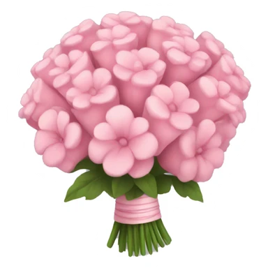 pink bouquet sticker
