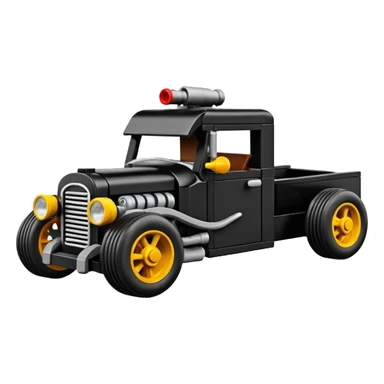 Lego Rat truck hot rod  sticker