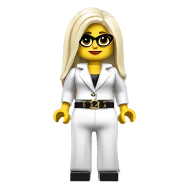 LADY GAGA lego full body sticker