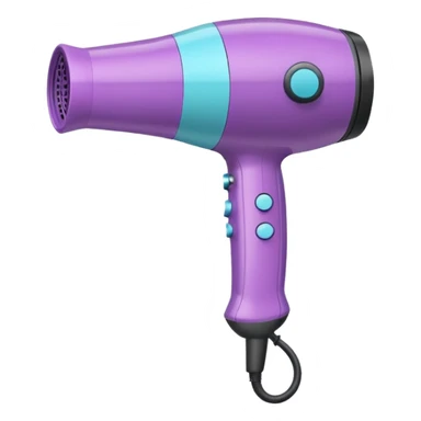 Cute Hair dryer, different designs and pattern sticker