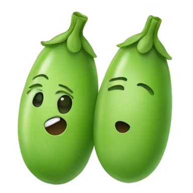Two pea in a pod sticker
