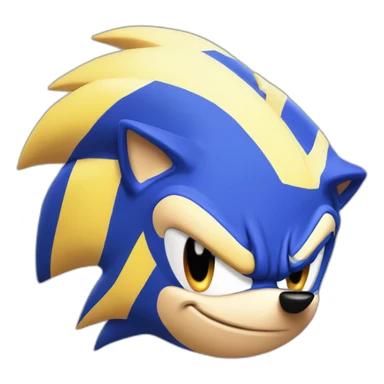 Sonic you are too slow sticker