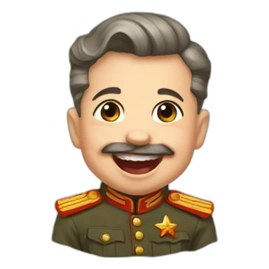 Laughing-Baby-Stalin sticker