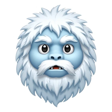 frosty yeti sticker