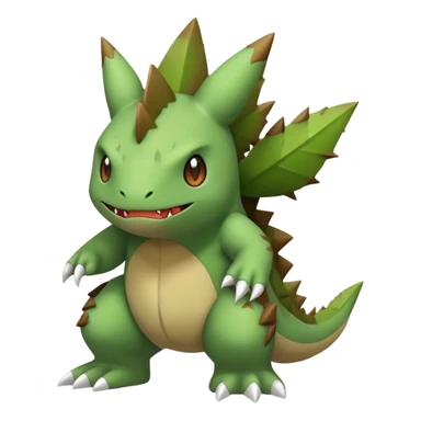 Larvitar-Axed-hybrid-Fakémon-creature (full body) sticker
