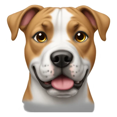 amstaff dog sticker