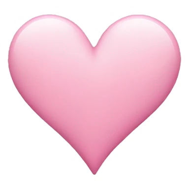 Pink ￼heart  sticker
