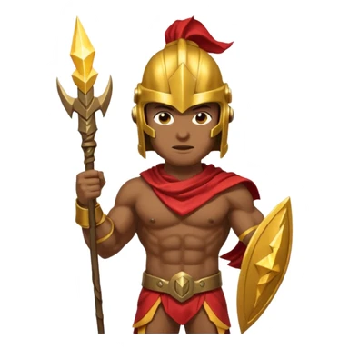 vestimenta del dios baal cuerpo completo sticker