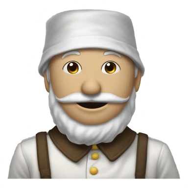 En bonhomme avec la main sur le nez qui ajoute ses doigts pour narguer quelu’un sticker