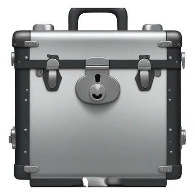 Rimowa black aluminum trunk sticker