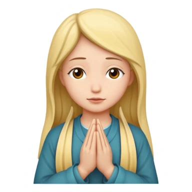 Mara prays (skyrim) sticker, white background sticker
