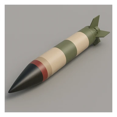 Изометрическая модель этой бомбы, без надписей и флагов и машины sticker