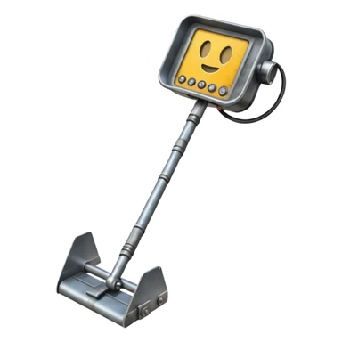 metal detector sticker