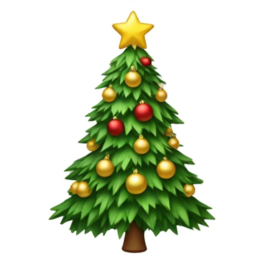 Coquette Christmas tree sticker