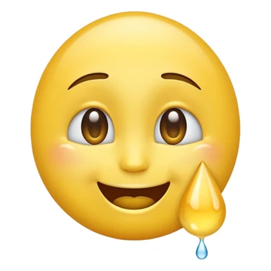 make me a amoji happy with tears sticker