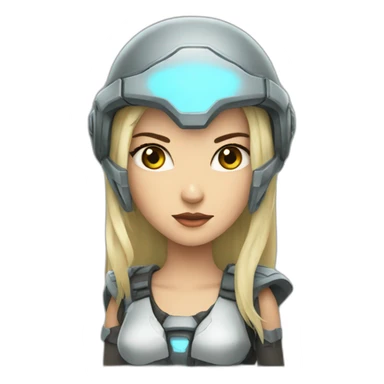 Cyber athena sticker
