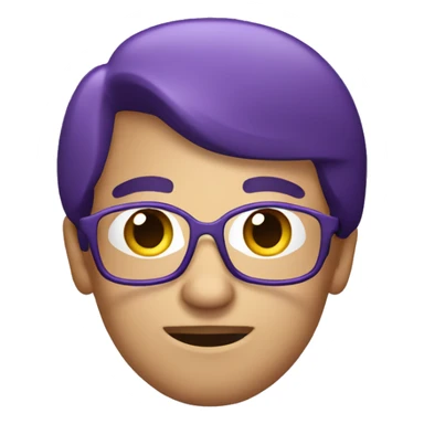 Purple IPhone 14 Plus sticker