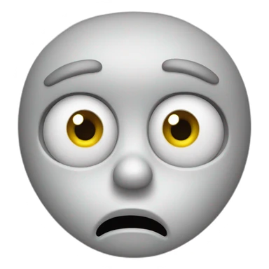 Shocked wide eyes sticker