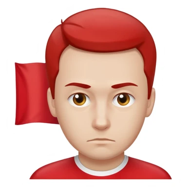 polish man with poland flag sticker