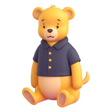 Christopher Robin from Winnie the Pooh sticker