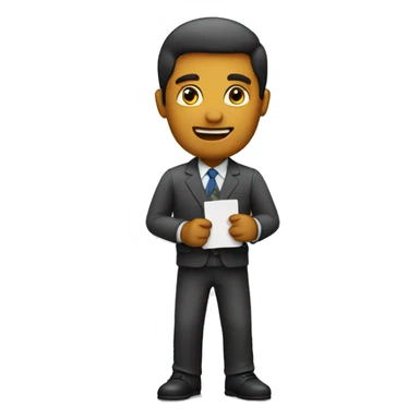 man-holding-job-offer sticker