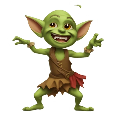 Goblin doing the marachelles sticker