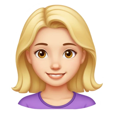 Girl with dimples sticker