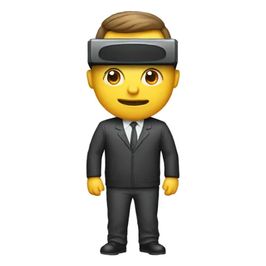 guy with tv head sticker