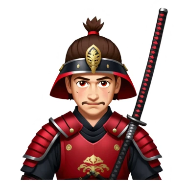 Fierce Samurai sticker