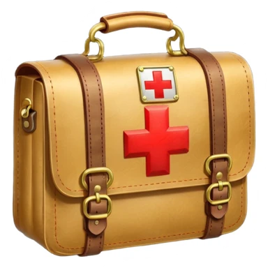 golden Medic bag sticker