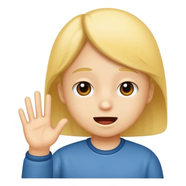 A kid saying 67 sticker