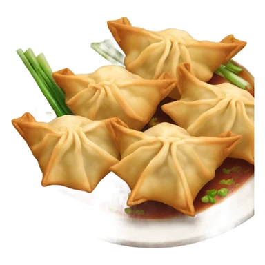 crab rangoon sticker