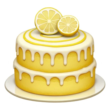 Lemon ￼￼cake sticker