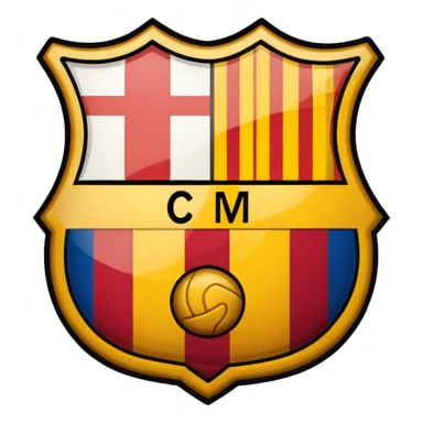 Barcelona logo sticker