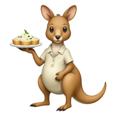 Ranch dressing kangaroo sticker