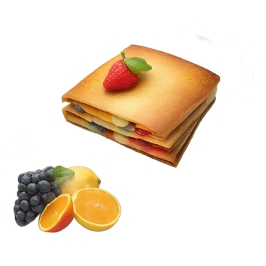 book with food pictures sticker