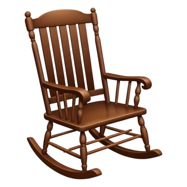 rocking chair sticker