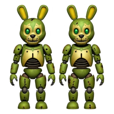 Fnaf spring trap sticker