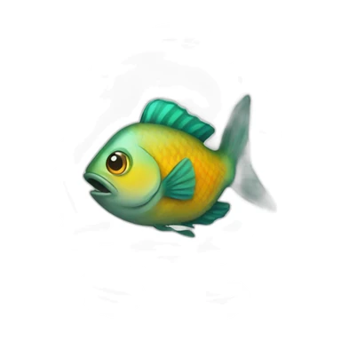 Fish in toilet sticker
