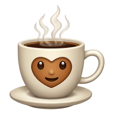 a cup of coffee sticker