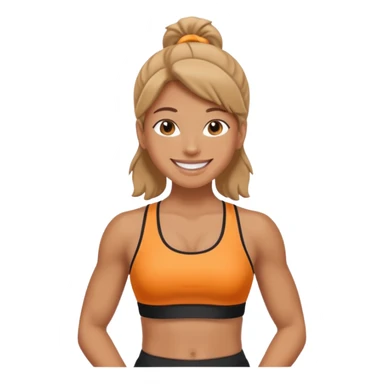 gym sport smile sticker