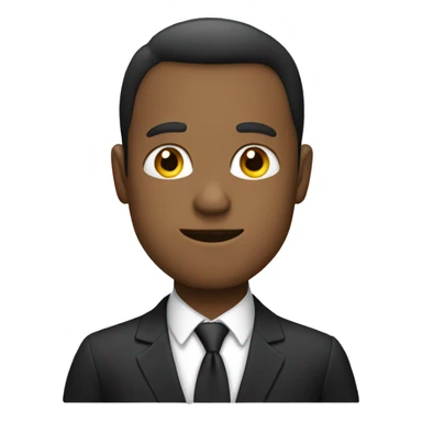 Person in suit sticker