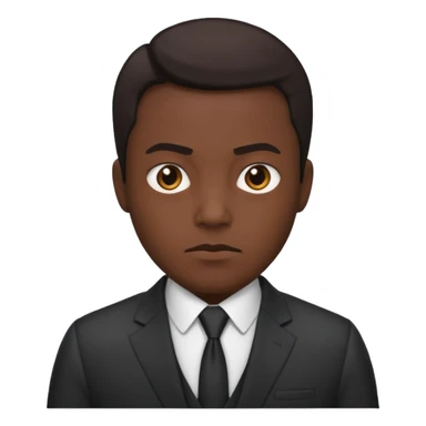 owner serious manager sticker