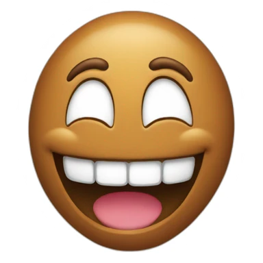 poop smile grin sticker