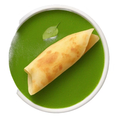 leaf dosa chutney sticker