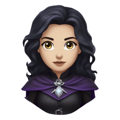yennefer from the witcher sticker
