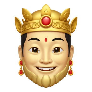 Chinese God of Wealth sticker