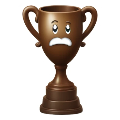 Poopy trophy sticker