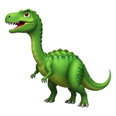 Dinosaur falling from the sky sticker